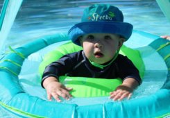 SwimWays Baby Spring Float Sun Canopy Review